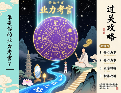 紫微斗數看誰是你的業力考官，過關攻略是什麼？