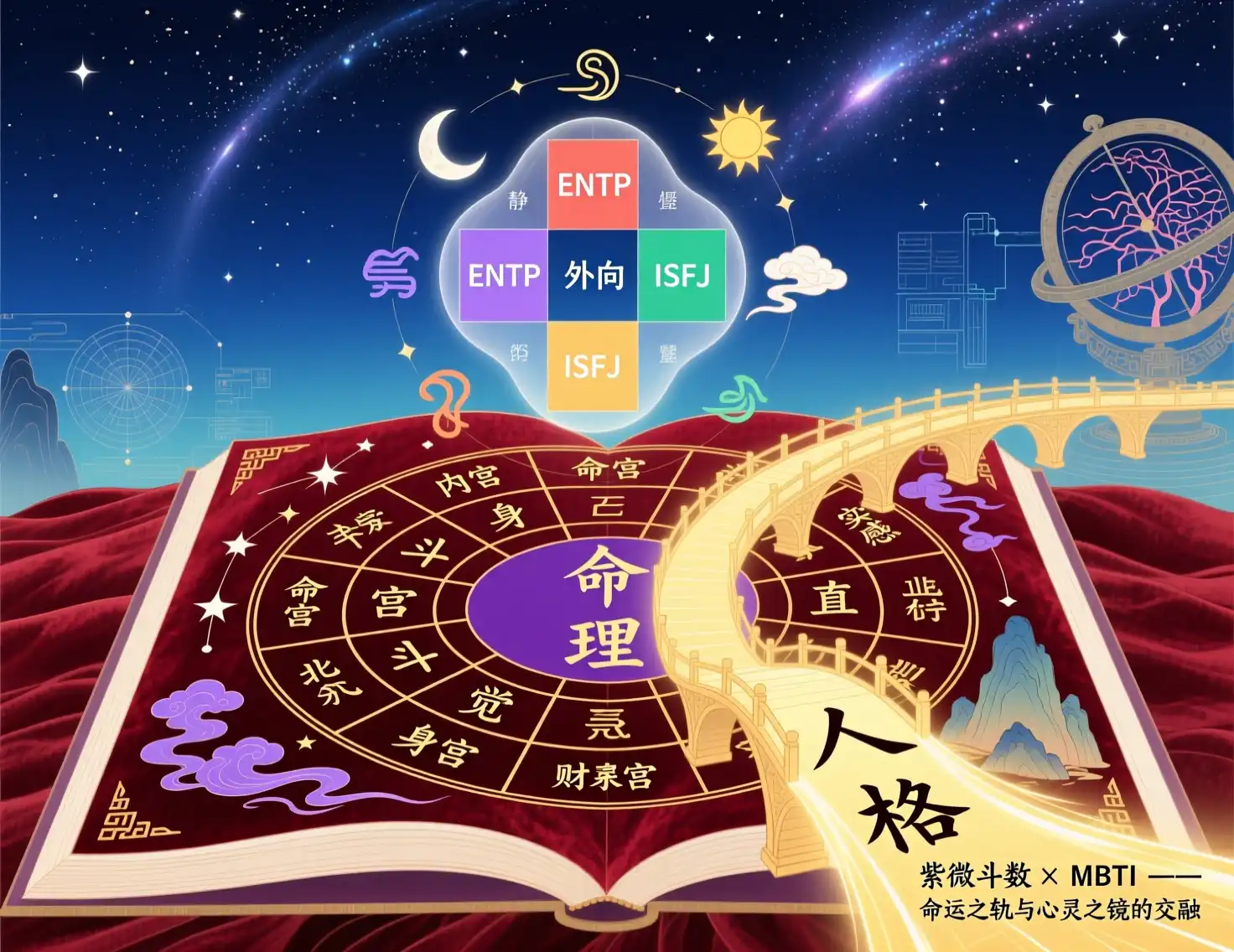 當紫微斗數遇見MBTI：如何管理自我能量，規劃人生？